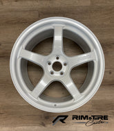 Rays Gram Lights 57CR 18x9.5 +38 5x120 Ceramic Pearl White (Set of 4) WGCRX38WCPP
